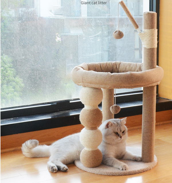 Árbol rascador para interiores