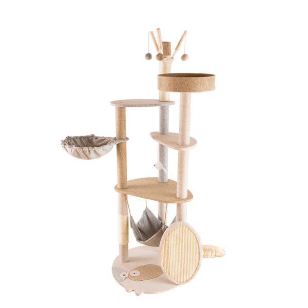 Árbol rascador para gatos varios niveles - Image 4